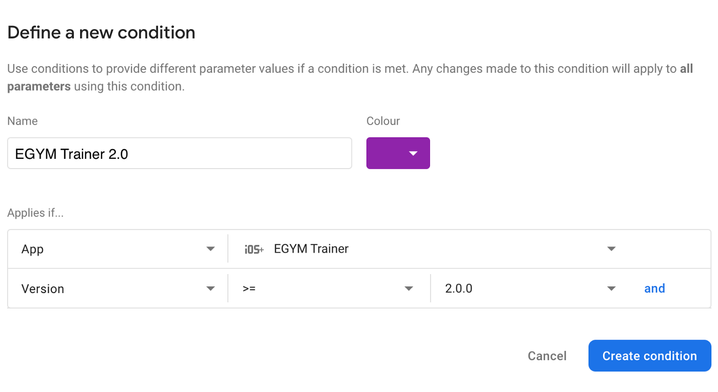 Firebase Remote Config